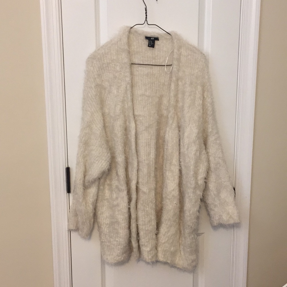 Hm chenille fuzzy sweater